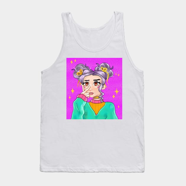 beautiful girl Tank Top by kixipixies